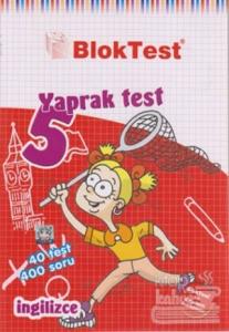 Blok Test İngilizce 5 Yaprak Test