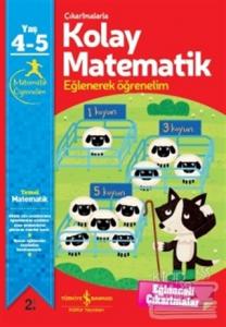 Çıkartmalarla Kolay Matematik 4-5 Yaş