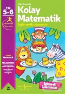 Çıkartmalarla Kolay Matematik 5-6 Yaş