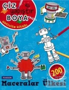 Çiz Yapıştır Boya - Maceralar Ülkesi