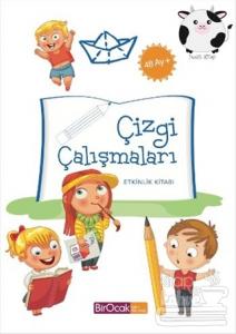Çizgi Çalışmaları Etkinlik Kitabı (48 Ay)