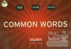 Common Words (Cep Kartelası) YDS - LYS-DİL - Proficiency