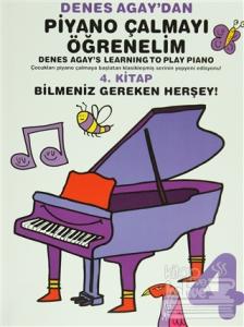 Denes Agay'dan Piyano Çalmayı Öğrenelim 4. Kitap