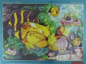 Denizde Akvaryum Puzzle (1000 Parça)