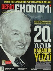 Derin Ekonomi Aylık Ekonomi Dergisi Sayı: 23 Nisan 2017