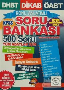 DHBT DİKAB ÖABT KPSS Konu Anlatımlı Soru Bankası 500 Soru