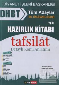 DHBT Tüm Adaylar Tafsilat Detaylı Konu Anlatımlı Hazırlık Kitabı