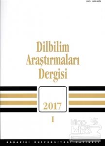 Dilbilim Araştırmaları Dergisi 2017 - 1