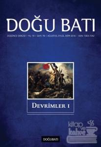 Doğu Batı Düşünce Dergisi Yıl:19 Sayı: 78