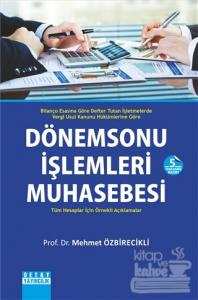 Dönemsonu İşlemleri Muhasebesi