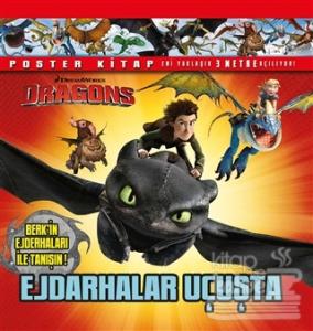 DreamWorks Dragons - Ejderhalar Uçuşta (Poster Kitap) (Ciltli)