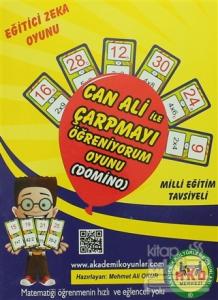 Eğitici Zeka Oyunu-Can Ali ile Çarpmayı Öğreniyorum Oyunu Domino