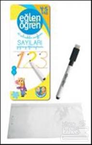 Eğlen Öğren 40 Silinebilir Sayfada  Sayıları Yazmayı Öğreniyorum