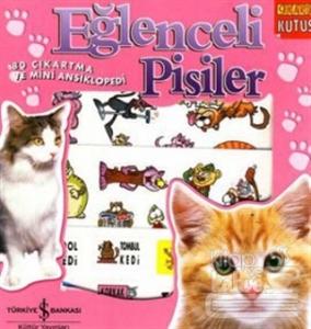 Eğlenceli Pisiler / 80 Çıkartma ve Mini Ansiklopedi