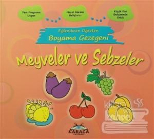 Eğlendiren Öğreten Boyama Gezegeni: Meyveler ve Sebzeler
