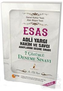ESAS Adli Yargı Hakim ve Savcı Adaylarını Seçme Sınavı 7 Çözümlü Deneme Sınavı