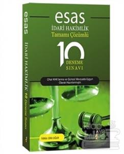 Esas İdari Hakimlik Tamamı Çözümlü 10 Deneme Sınavı