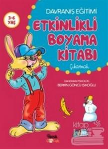 Etkinlikli Boyama Kitabı (Çıkartmalı)