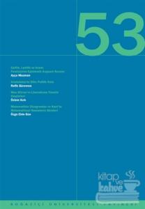 Felsefe Tartışmaları 53