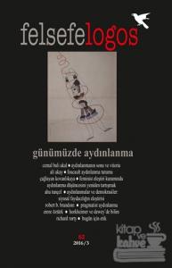 Felsefelogos Sayı: 62 2016/3