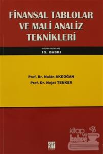 Finansal Tablolar ve Mali Analiz Teknikleri