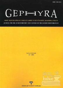 Gephyra Sayı 11 / Volume 11 - 2014