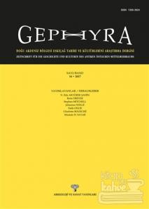 Gephyra Sayı: 14 / Volume 14 - 2017 (Ciltli)