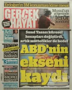 Gerçek Hayat Haftalık Dergi 10-16 Ekim 2016