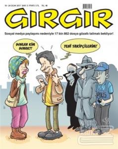 Gırgır Dergisi 18 - 24 Ocak 2017 Sayı: 3