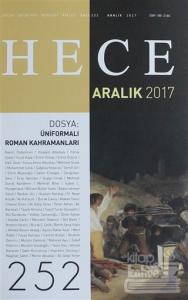 Hece Aylık Edebiyat Dergisi Sayı: 252 - Aralık 2017