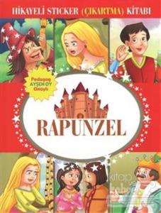 Hikayeli Sticker (Çıkartma) Kitabı - Rapunzel