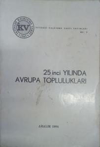 25. Yılında Avrupa Toplulukları/İktisadi Kalkınma Vakfı