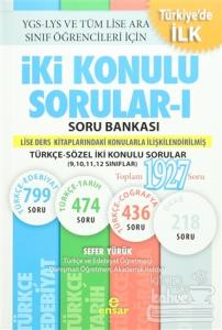 İki Konulu Sorular - 1 Soru Bankası