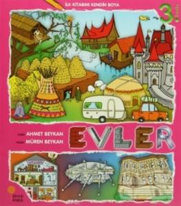 İlk Kitabını Kendin Boya - Evler