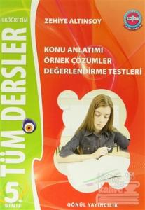 İlköğretim 5. Sınıf Tüm Dersler Konu Anlatımlı Örnek Çözümler Değerlendirme Testleri