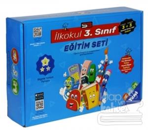 İlkokul 3.Sınıf Tüm Dersler Eğitim Seti (7 Kitap Takım)