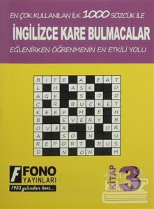 İngilizce Kare Bulmacalar 3. Kitap