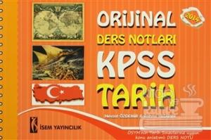 İSEM 2014 KPSS Tarih Orijinal Ders Notları