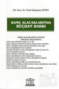 Kamu Alacaklarında Rüçhan Hakkı