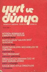 Yurt ve Dünya 9 Mayıs 1978
