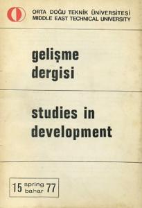ODTÜ Gelişme Dergisi Sayı 15 Bahar 1977