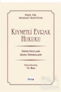 Kıymetli Evrak Hukuku