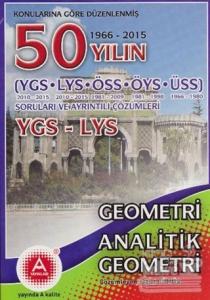 Konularına Göre Düzenlenmiş 50 Yılın YGS-LYS Geometri Analitik Geometri Soruları ve Ayrıntılı Çözümleri