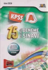 KPSS A 15 Fasikül Deneme Sınavı