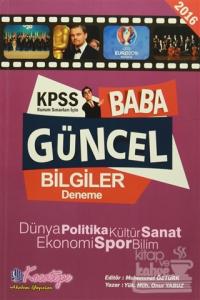 KPSS Baba Güncel Bilgiler Deneme