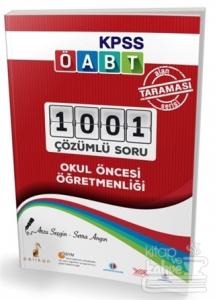 2018 KPSS ÖABT Okul Öncesi Öğretmenliği Alan Taraması Serisi 1001 Çözümlü Soru