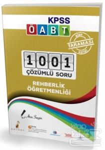 2018 KPSS ÖABT Rehberlik Öğretmenliği Alan Taraması Serisi 1001 Çözümlü Soru