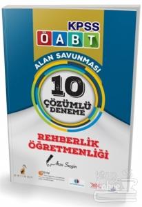 2018 KPSS ÖABT Rehberlik Öğretmenliği Alan Savunması 10 Çözümlü Deneme