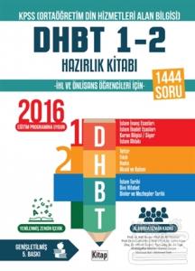 KPSS Ortaöğretim Din Hizmetleri Alan Bilgisi DHBT 1-2 Hazırlık Kitabı