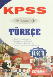 KPSS Tüm Adaylar İçin Türkçe